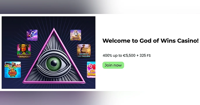 God of Wins Casino Login
